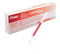 Pentel LR7-B Refillable Cartridge for EnerGel-Pens 0.35 mm, Pack of 12 Red