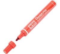 Pentel N50 Permanent Marker Pen Bullet Tip Choose colour - Black Red Blue Green