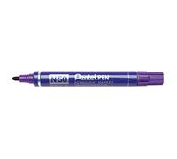 Pentel Marker N50-V Permanent Marker - Purple (Pack of 1)