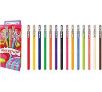 Pentel Matte Hop Original + Sweet Color Ballpoint Pen, 14 Colors K110-V14ST
