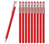Pentel Matte Hop Red Color Ballpoint Pen 10 Count K110-VB