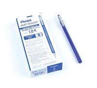Pentel Mattehop 1.0mm Gel Roller Blue - Pack of 12