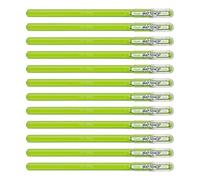 Pentel Mattehop 1.0mm Gel Roller Yellow/Green - Pack of 12