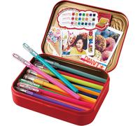 Pentel MATTEHOP Color Gel Pen Set, 1.0 mm, 21 Colors, Metal Box (K110-V21ST)