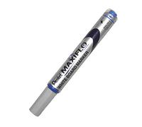 Pentel Maxiflo Liquid Ink Marker Pen Fine Bullet Tip Pack of 12 Black - MWL5S-A
