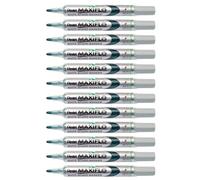 Pentel Dry Wipe Marker Maxiflo – Fine Bullet Point – Green (Pack of 12)