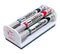 Pentel Maxiflo Pack Mwl5s/4n Whiteboard Marker 4 Units