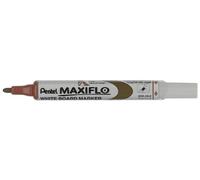 Pentel Maxiflo White Board Marker Fine Bullet Point Brown MWL5S-E