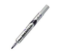 Pentel Maxiflo Whiteboard Marker Fine Bullet Tip Violet Ink (Wallet of 4)