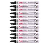 Pentel Medium Paint Marker Black - Pack of 12