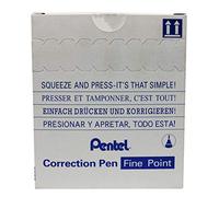 Pentel Correction Fluid Pen Micro Correct ZL31-W 12ml Fine Tip Pack of 12