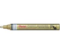 Pentel MMP10 Paint Marker, Medium 4.5mm Bullet Tip, Metallic Gold Ink (Pack of