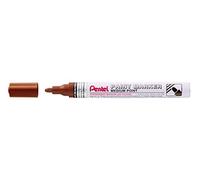 Pentel MMP10 Paint Marker Pen, 4.5mm Tip Medium Bullet Point, Brown ink (Single Pen)