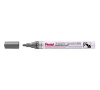 Pentel MMP10 Paint Marker Pen, 4.5mm Tip Medium Bullet Point, Metallic Pearl Black ink (Single Pen)