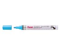 Pentel MMP10 Paint Marker Pen, 4.5mm Tip Medium Bullet Point, Sky Blue ink (Single Pen)