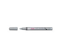 Pentel MSP10 Paint Marker Pen, 2.9mm Fine Bullet Point, Silver ink (Single Pen)