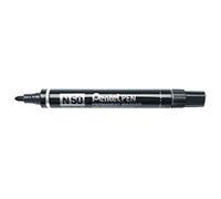 Pentel N50 AE Aluminium Casing (Pack of 12) Black