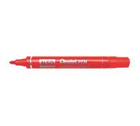 Pentel N50 with Aluminium Body, Red (Pack of 12)