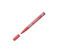 Pentel N50S-B Bullet Tip Permanent Marker - Red (Pack of 12)