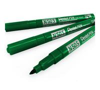 Pentel N50S D Stainless Steel Body, Pack of 12) - Green