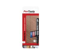 Pentel N50S Permanent Marker Bullet Assorted (Pack of 4) N50S-PRO4ABCEU