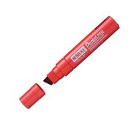 Pentel N50XL Marker Chisel Tip Red (Pack of 6) N50XL-B