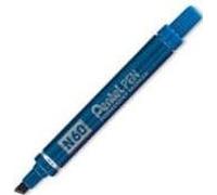 Pentel N60 Permanent Marker Pen Chisel Tip Choose colour - Black Red Blue Green