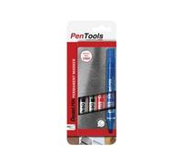 Pentel N60 Permanent Marker Chisel Assorted (Pack of 4) N60-PRO4ABCEU