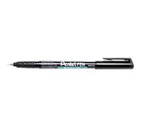 Pentel NMF50 Permanent Marker Fine Bullet - Black Non Refillable Water-Resistant