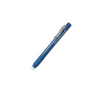 Pentel Clic Eraser with Rubber Grip - Blue Barrel (Pack of 12)