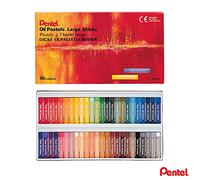 Pentel Oil Pastel Set - Assorted Colours, Pack of 48