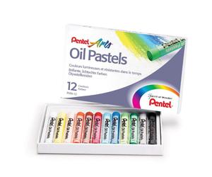 Pentel Oil Pastel Set (Pack of 12)