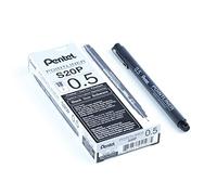 Pentel P/liner Pigmt Line 0.5 Blk 12
