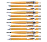 Pentel P209 series mechanical pencil,Orange, 0.9mm lead, 1 box of 12 pencils