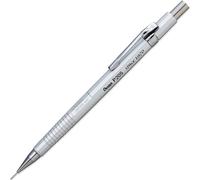 Pentel P205-1Z Mechanical Automatic Pencil - 0.5mm Lead - Silver - Single Penci