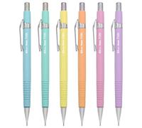 Pentel P205-97 Mechanical Automatic Pencil - Pastel Floral Range - Assorted 6 Pack