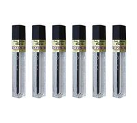 PENTEL Pack of 6 Leads for Hi-Polymer Mechanical Pencils Super 0.2 mm B