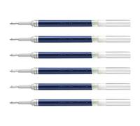 PENTEL Pack of 3 LR7 Refills for Rollerball Energel Point 0.7 Stroke 0.35 mm Midnight Blue