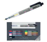 Pentel Pencil Lead Holder and Lead Set, Multi 8 Set (PH802ST)