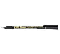 Pentel Perm Marker Ex Fine Blk Pk12