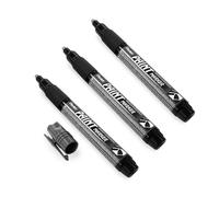 Pentel Permanent Cellulose Paint Marker Pens - MMP20 - Pack of 3 - Grey