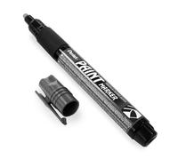 Pentel MMP20-NO Permanent Marker 2.0 mm Bullet Tip Paint Marker, Pack of 1, Grey