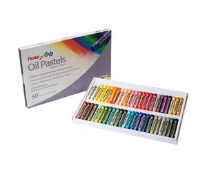 Pentel PHN50 Oil Pastels - Pack of 50