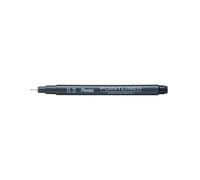 Pentel Pointliner Pigment Liner 0.3mm Black (Pack of 12) S20P-3A