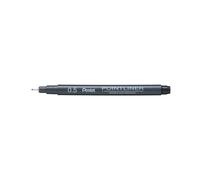 Pentel Pointliner Pigment Liner 0.5mm Black (Pack of 12) S20P-5A
