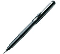 Pentel Portable Fude Brush Pen, Fude, Black Body, Medium (XGFKP-A)