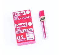 Pentel PPR Cases of 12 Red Refill Leads for Mechanical Pencils 0.5 mm