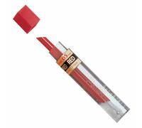 Pentel PPR Cases of 12 Red Refill Leads for Mechanical Pencils 0.5 mm
