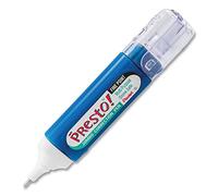 Pentel Presto! Jumbo Correction Pen, Fine Point, Metal Tip, White, 12 ml/0.4 fl.oz. 1 Pack (ZL31WBP-K6)