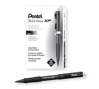Pentel® Twist-Erase® Express Mechanical Pencils, 0.9 mm, Smoke Barrel, Pack Of 12